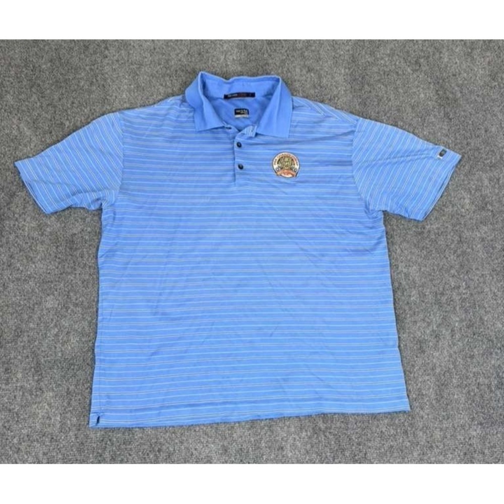Tiger Woods Nike Polo Shirt 2010‎ PGA Championship Whistling Straits Size Large